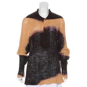 Dolce & Gabbana 100% linen knit sweater L Italy